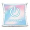 Stupell Industries Pastel Let's Game Power Symbol Decorative Printed Pillow design by Masey St. Studios, 18 x 7 x 18